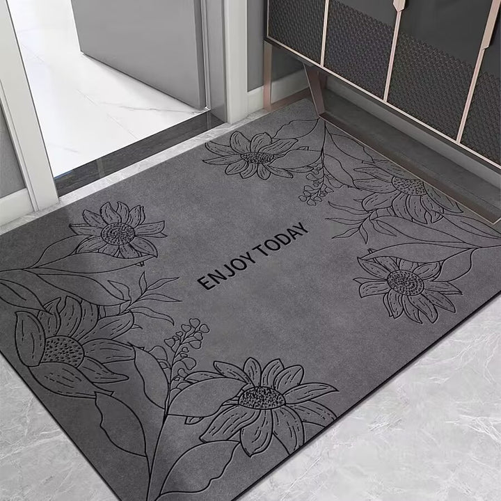 Decorative Motivational Area Rug Kalsten