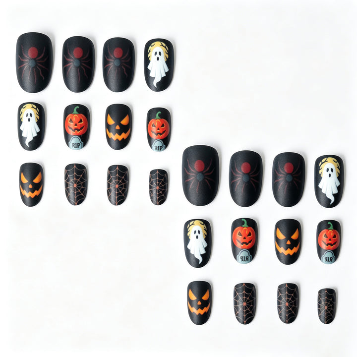 Spooky Halloween-Themed Nail Art Kit