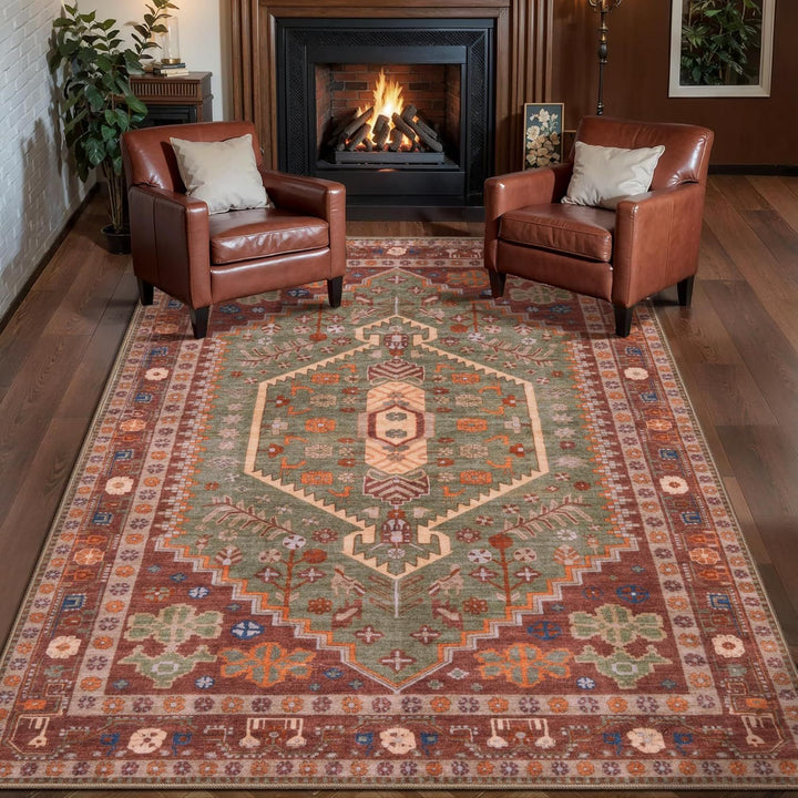 Bohemian-Inspired Area Rug
