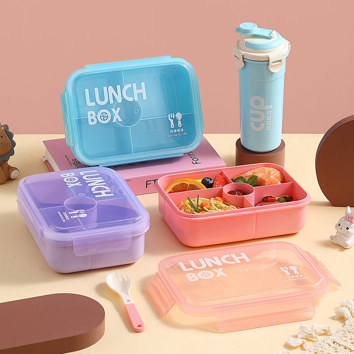 Durable Multi-Compartment Lunch Box