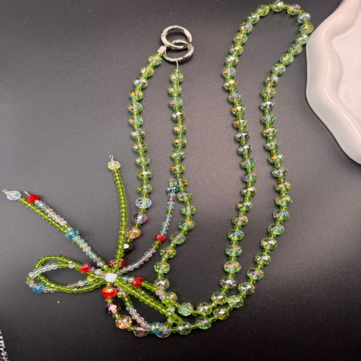 Multi-Strand Beaded Eyewear Necklace Kalsten