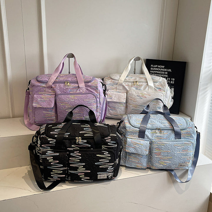 Embroidered Weekender Duffel Kalsten