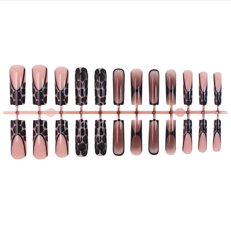 Artificial nail set with elegant decorations and modern design Kalsten