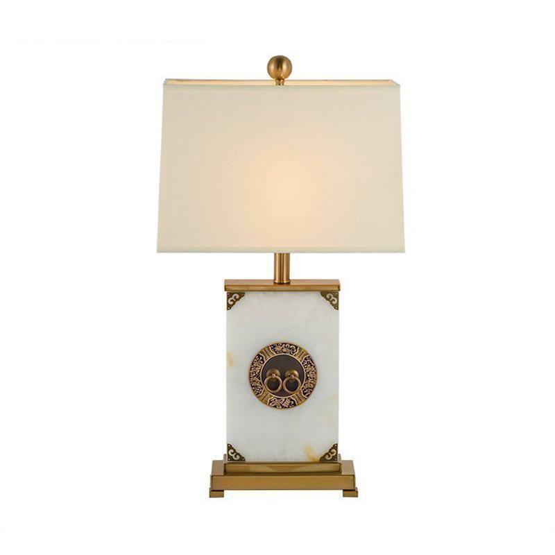 Luxurious Marble Base Table Lamp