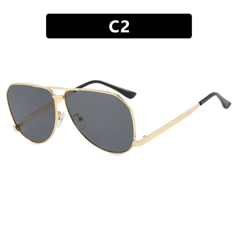 Women’s airplane sunglasses with modern metal frame and polarized lenses Kalsten