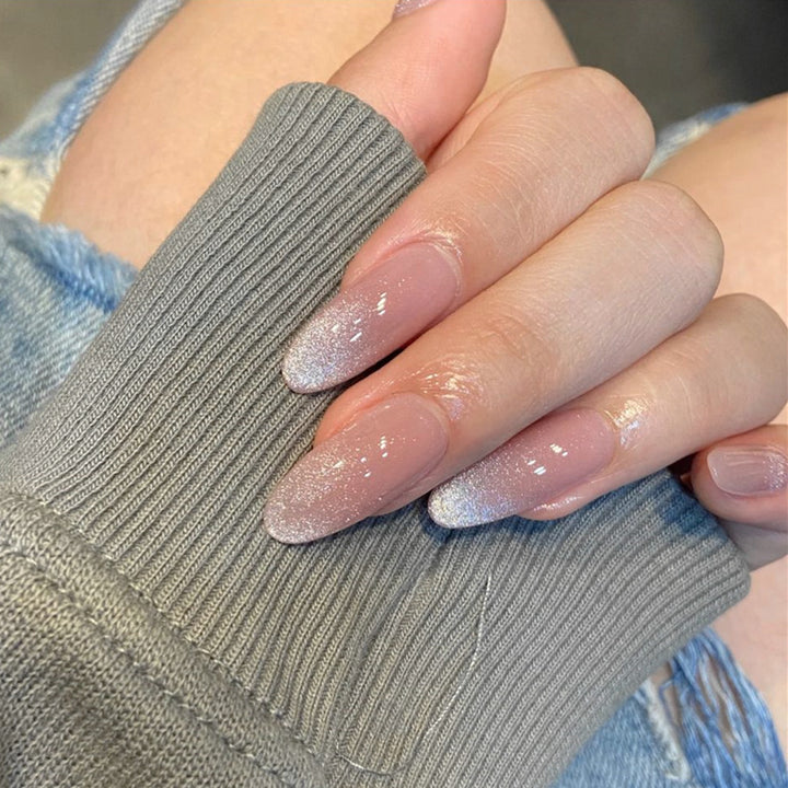 Elegant Glitter Ombre Press-On Nails