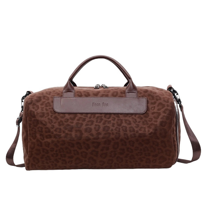 Stylish Animal Print Weekender Bag