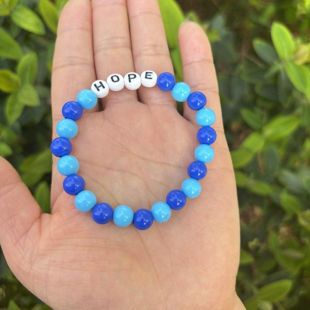 Friendship bracelet made of pastel beads Kalsten