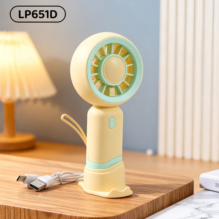 Women Portable USB Hand Fan with Cute Designs Kalsten
