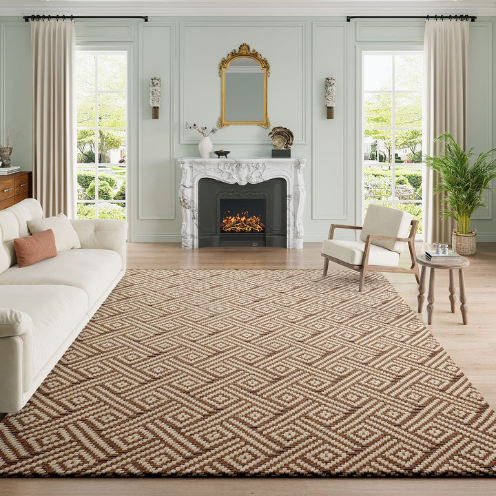 Geometric Patterned Area Rug