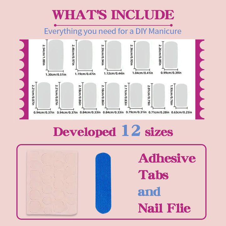 Acrylic nail set with creative horror patterns and glamorous 3D decorations Kalsten