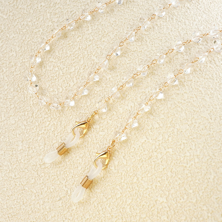 Heart-Shaped Beaded Eyewear Chain Kalsten