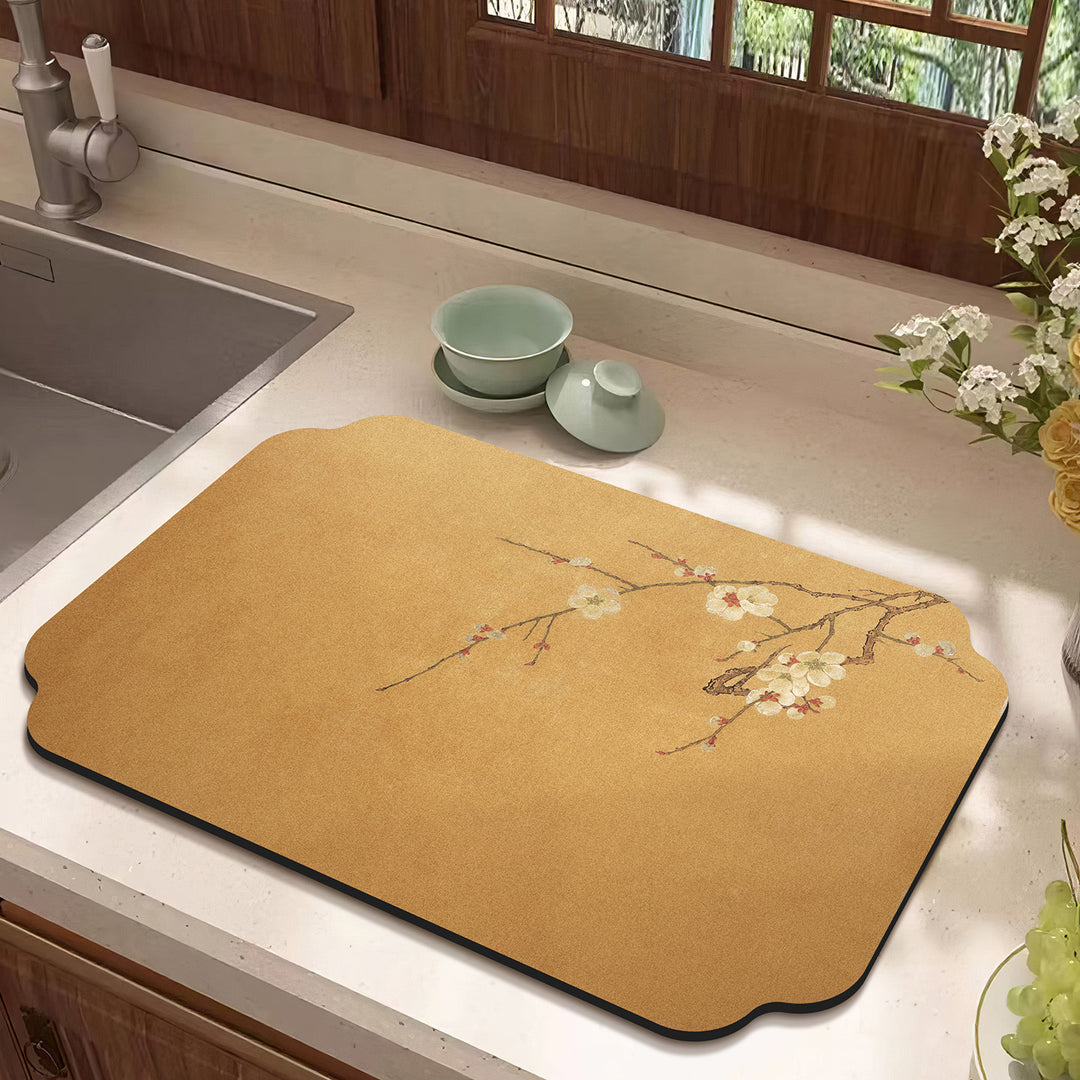 Floral Kitchen Comfort Mat