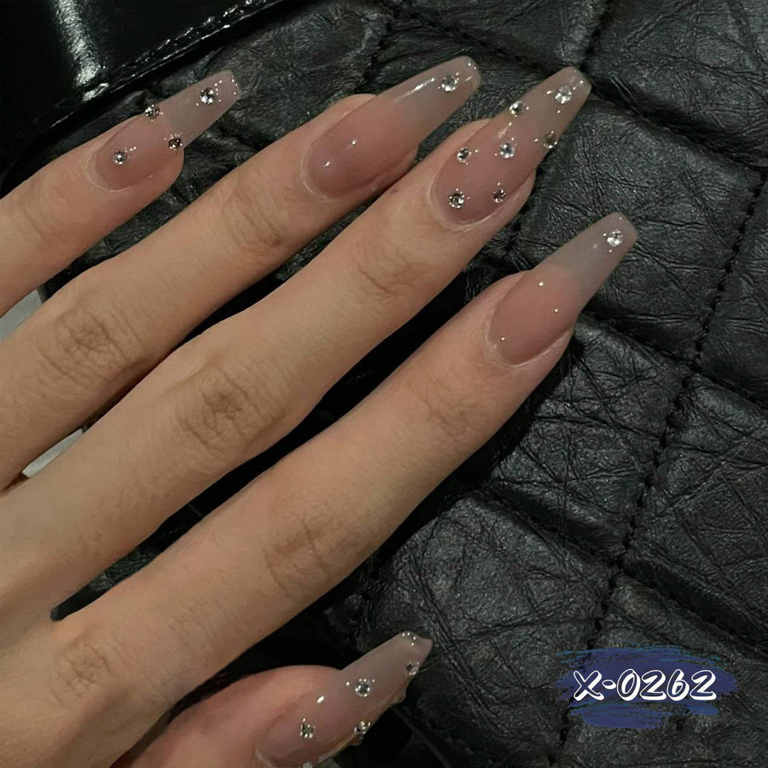 Elegant Stiletto Acrylic Nail Art Set