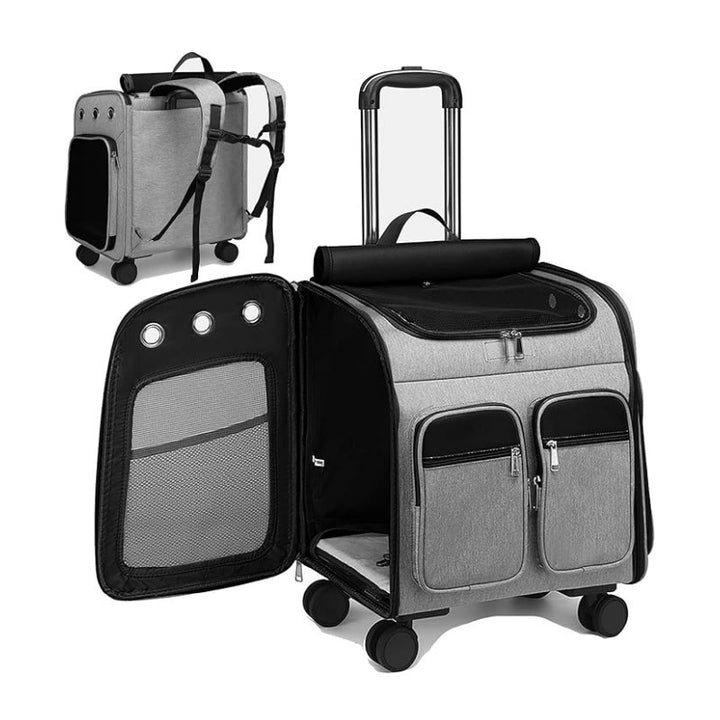 Practical trolley backpack bag with multifunctional compartments Kalsten