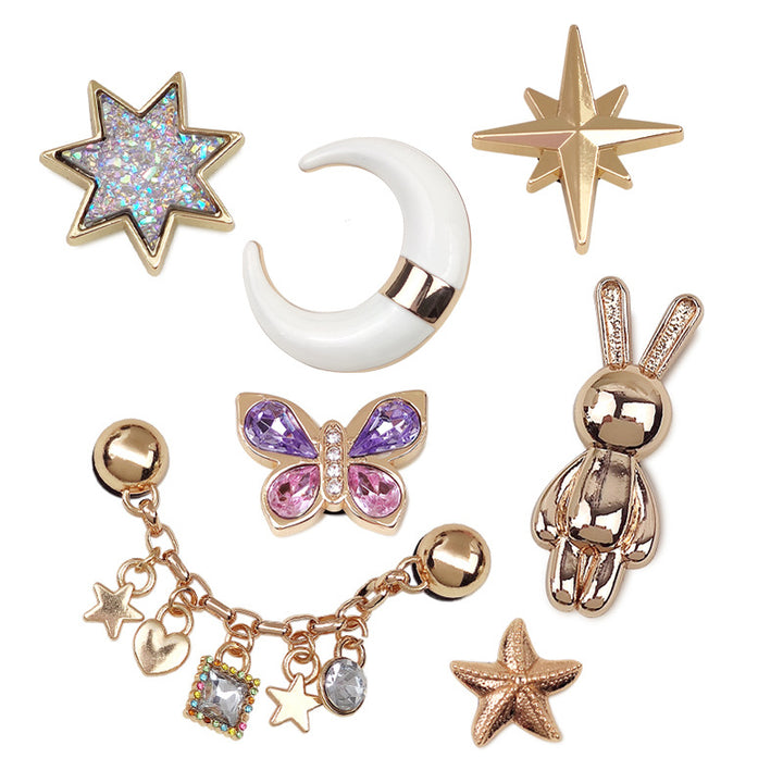 WoHeart-Shaped Decorative Ear Cuff Kalsten