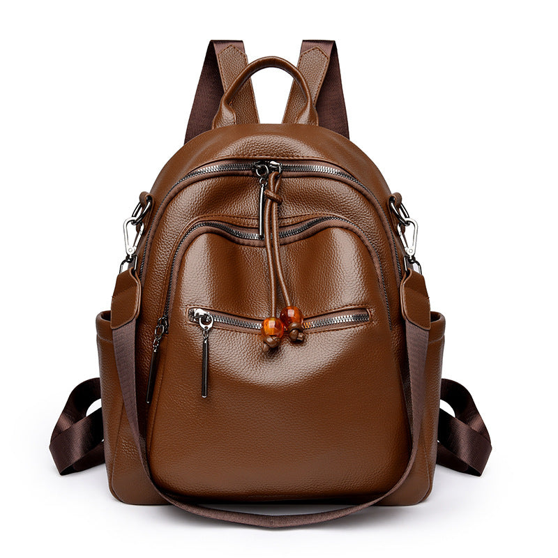 Premium Leather Travel Backpack Kalsten