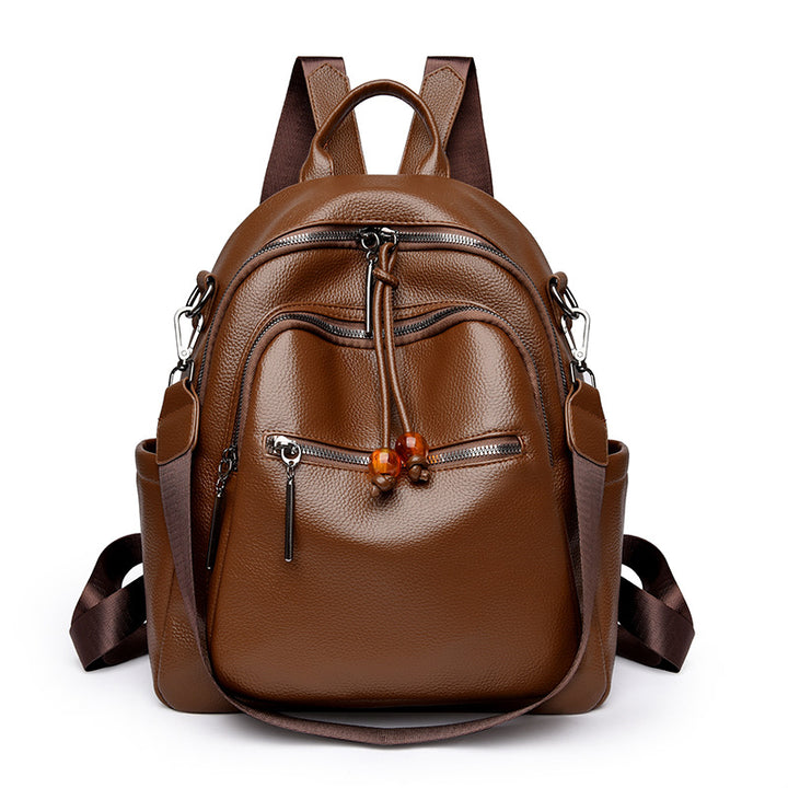 Premium Leather Travel Backpack Kalsten