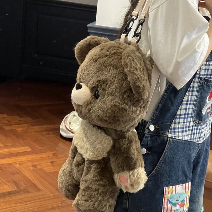 Plush Bear Backpack with Child-Friendly Design Kalsten