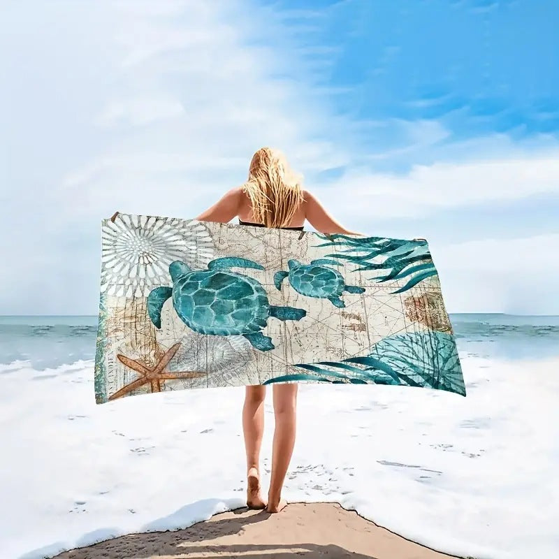 Beach towel with creative dollar design Kalsten
