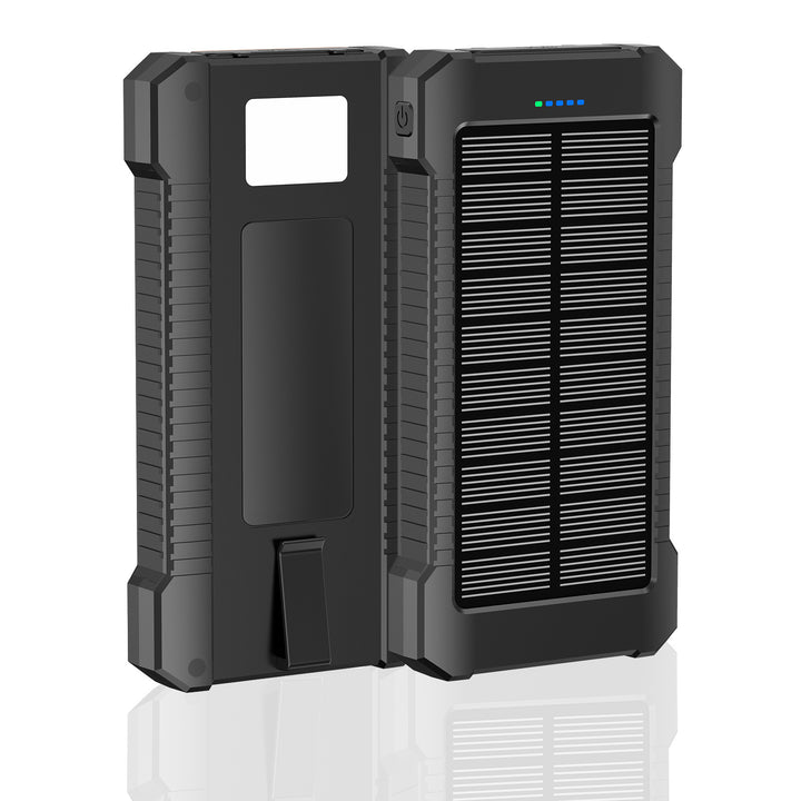 Robust Solar Power Bank with Integrated LED Light Kalsten