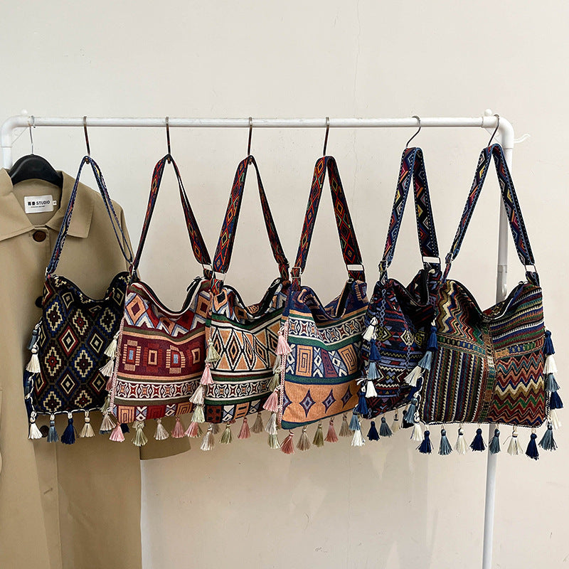 Bohemian Tassel Shoulder Bag