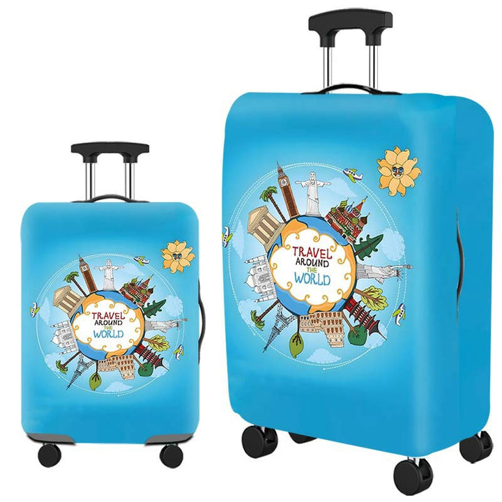 Artistic Travel Hard Shell Suitcase Kalsten