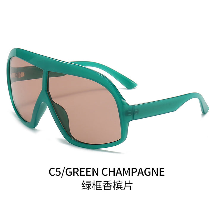 Women's sporty sunglasses with wide frame and polarized lenses Kalsten