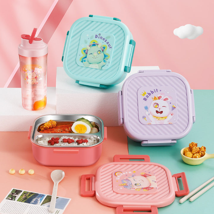 Cute Animal-Themed Lunch Box