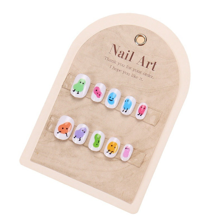 Fun Cartoon-Themed Press-On Nail Set Kalsten