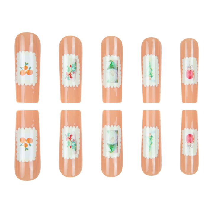 Festive Illustration Nail Art Design Kalsten