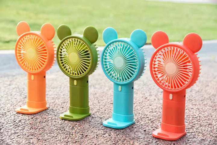 Ladies Portable Handheld Fan with Creative Flower Design Kalsten