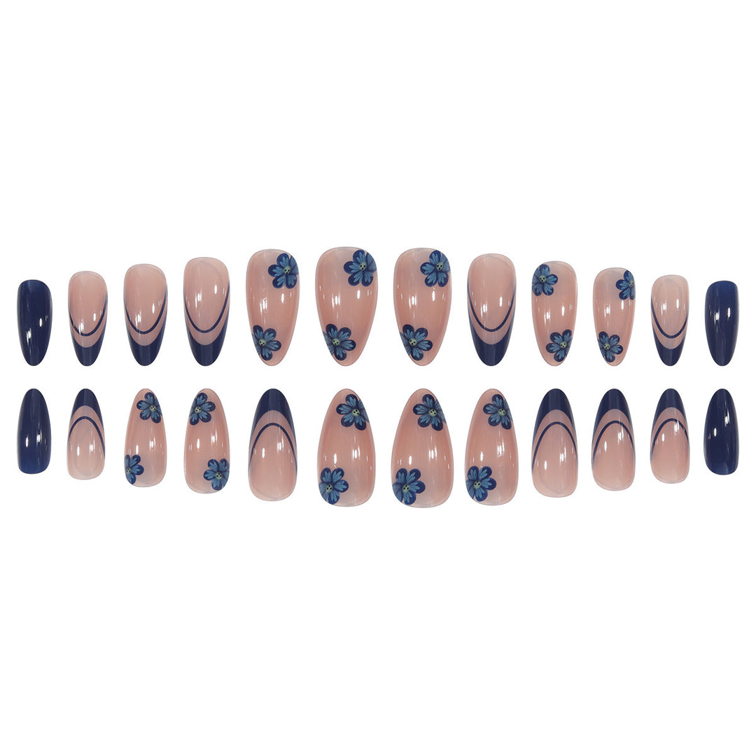 Decorative Floral Stiletto Press-On Nails Kalsten 1789085791