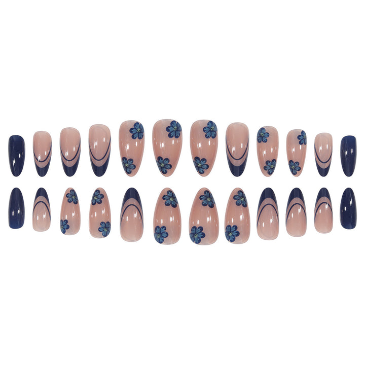 Decorative Floral Stiletto Press-On Nails Kalsten 1789085791