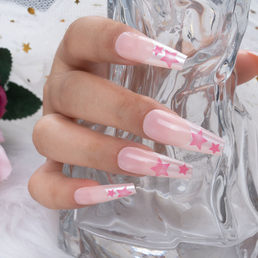 Decorative Star Nail Art