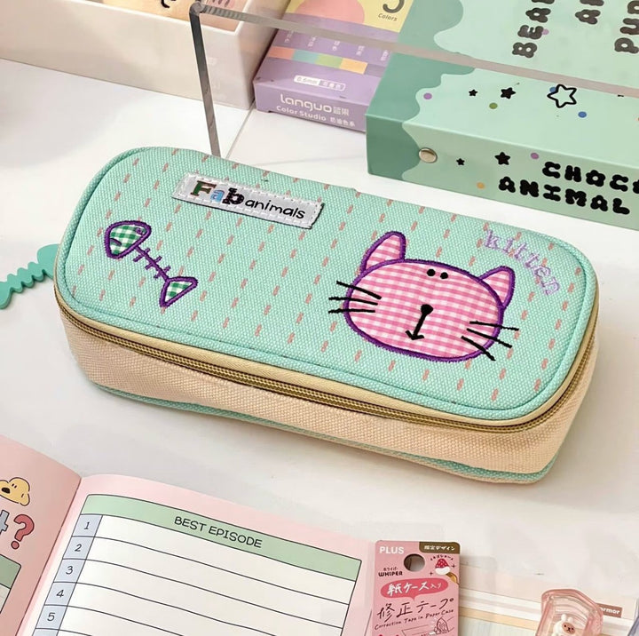 Cartoon-Themed Pencil Case