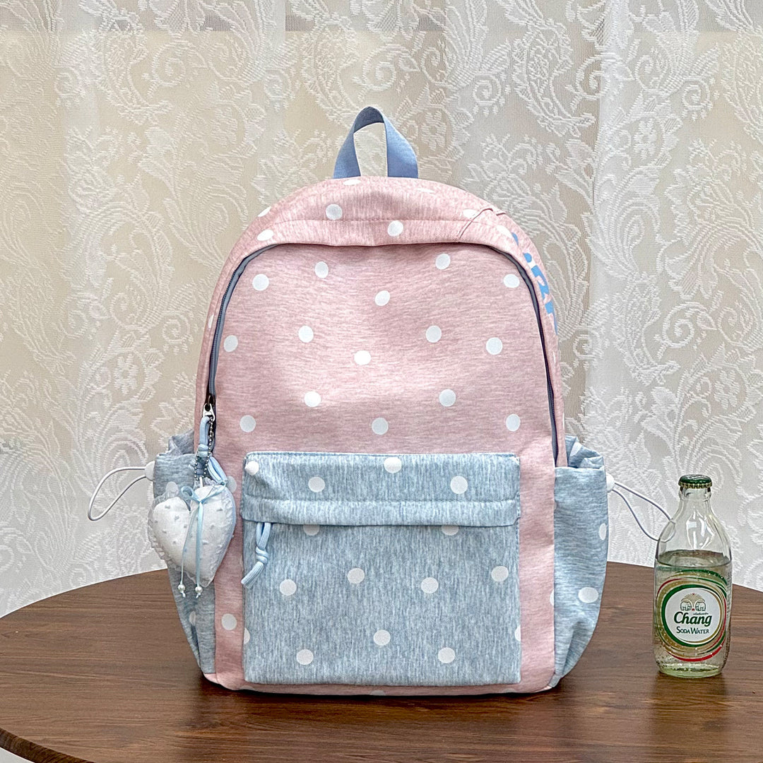 Stylish Polka Dot Patterned Backpack Kalsten 1791205639