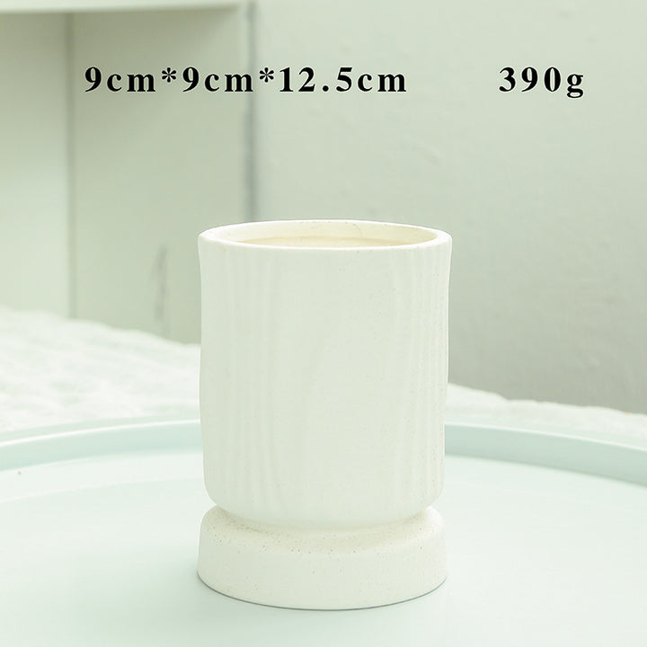 Decorative Textured Candle Holder Kalsten