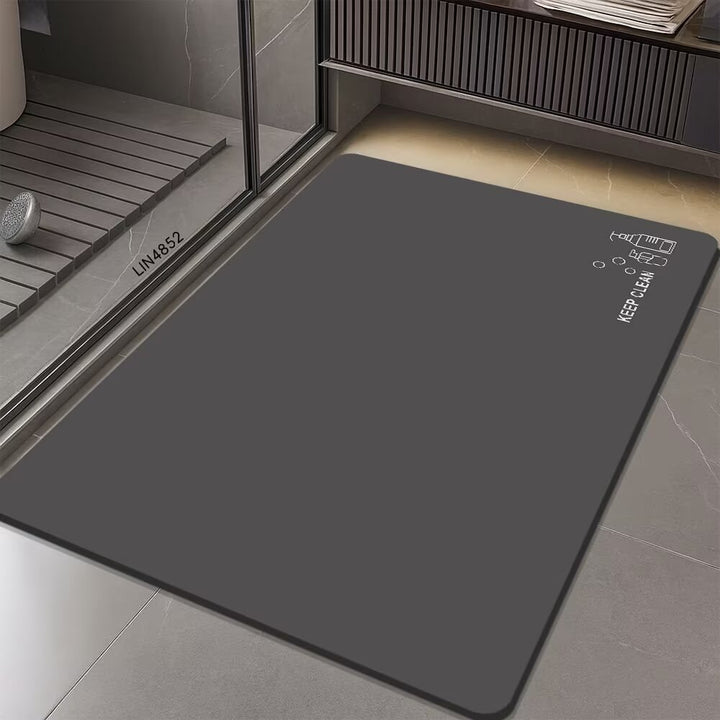 Geometric Hexagonal Pattern Bath Mat Kalsten