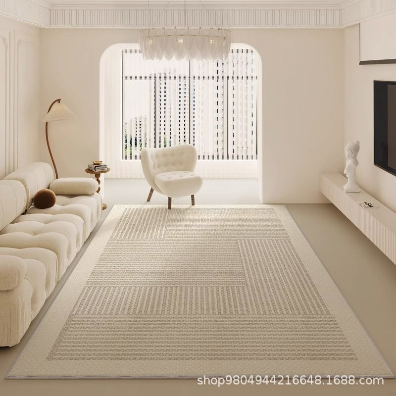 Textured Geometric Area Rug