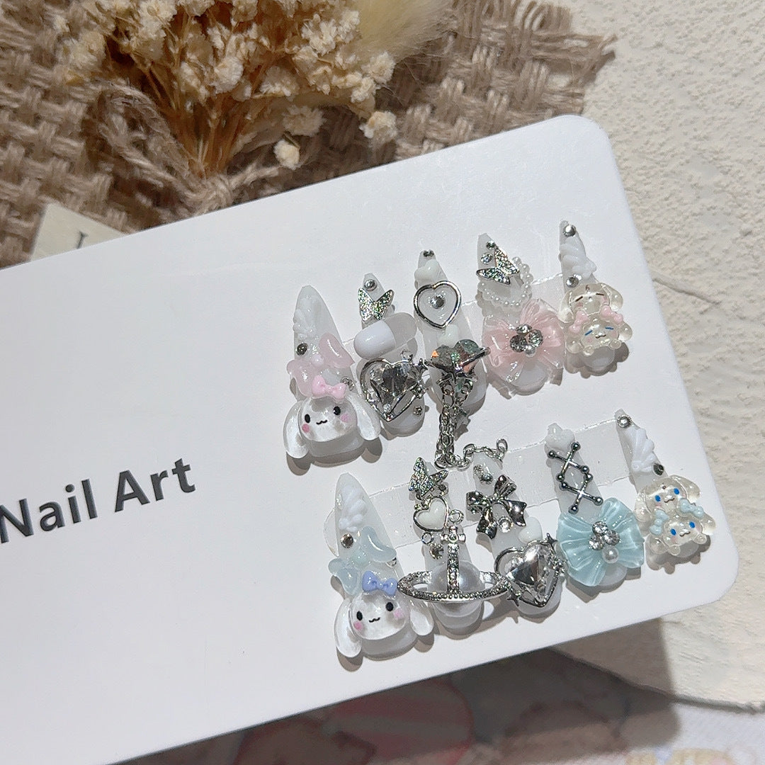 Playful Character-Themed Decorative Nail Art Kit