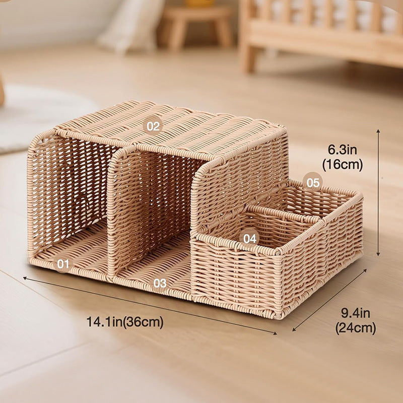 Decorative Woven Storage Basket Kalsten 1790220378