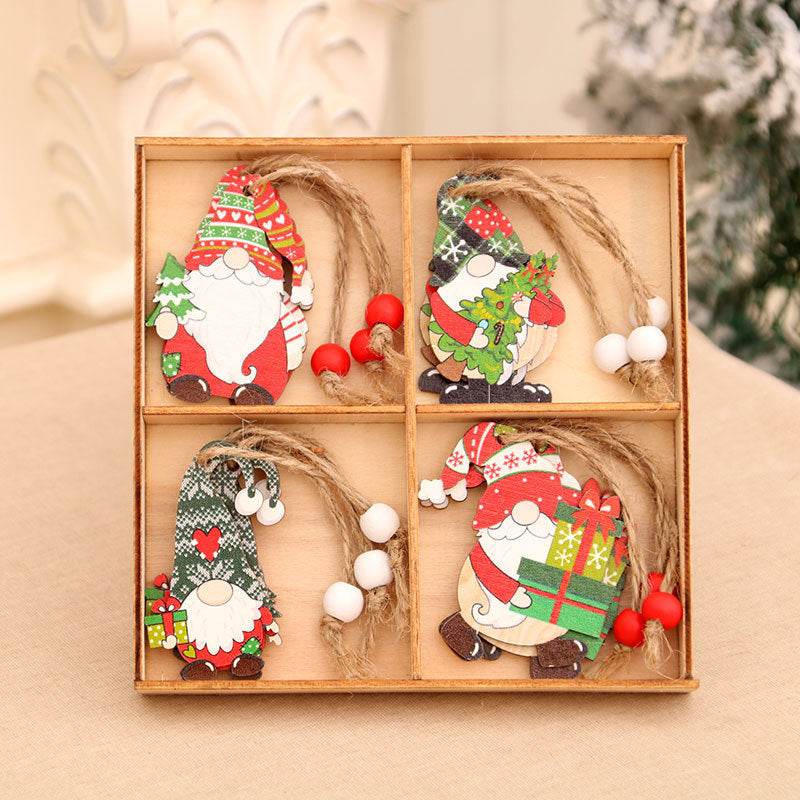 Decorative Festive Gnome Ornaments Kalsten