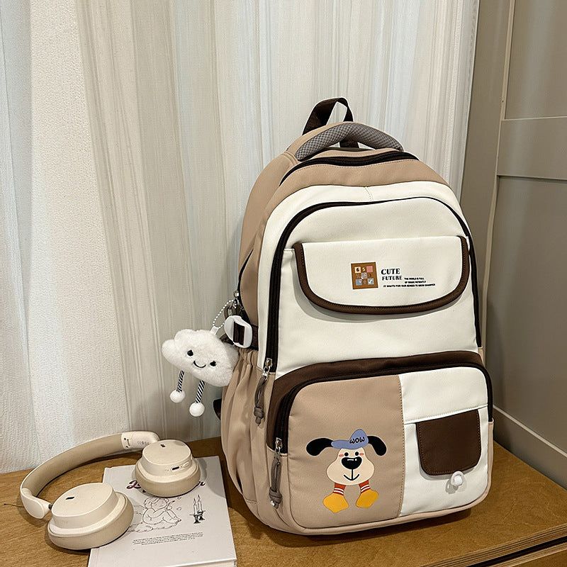 Stylish Multi-Pocket School Backpack