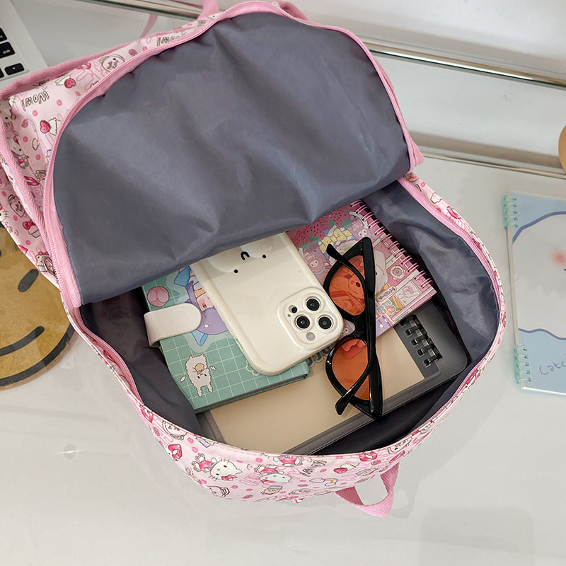 Backpack with Fun Character Design Kalsten