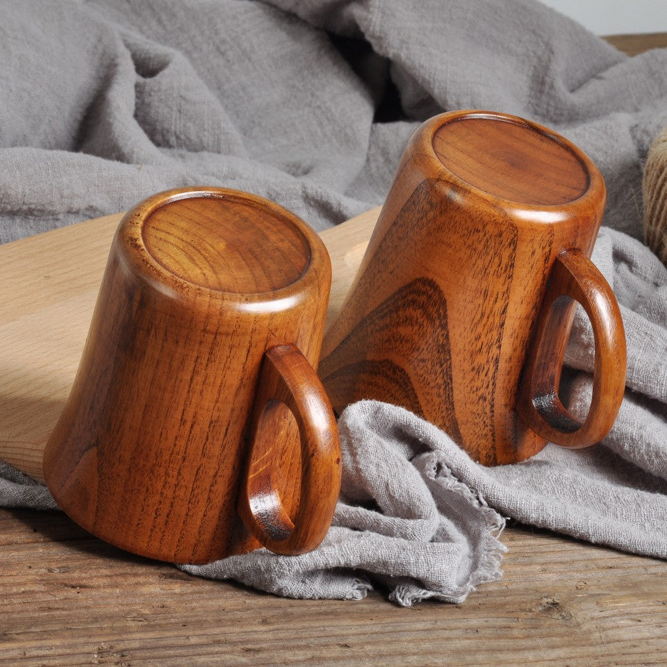 Wooden cup with spoon Kalsten