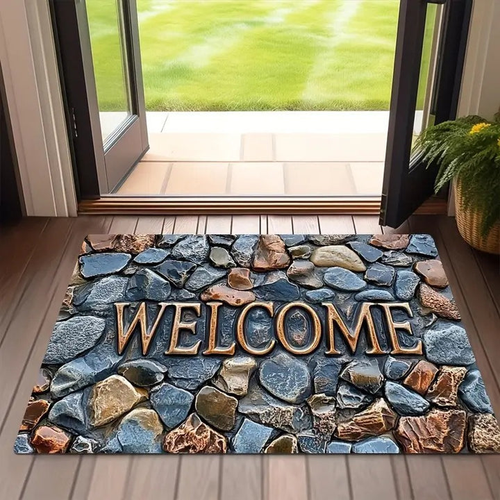 Cartoon-Themed Doormat Kalsten