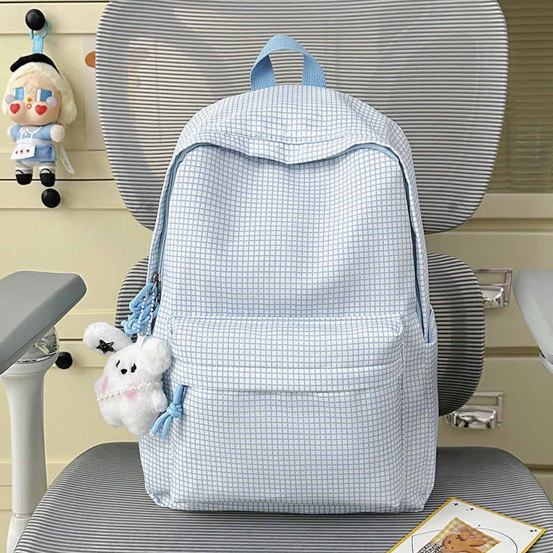 Textured Patterned Casual Backpack Kalsten