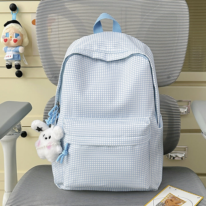 Textured Patterned Casual Backpack Kalsten