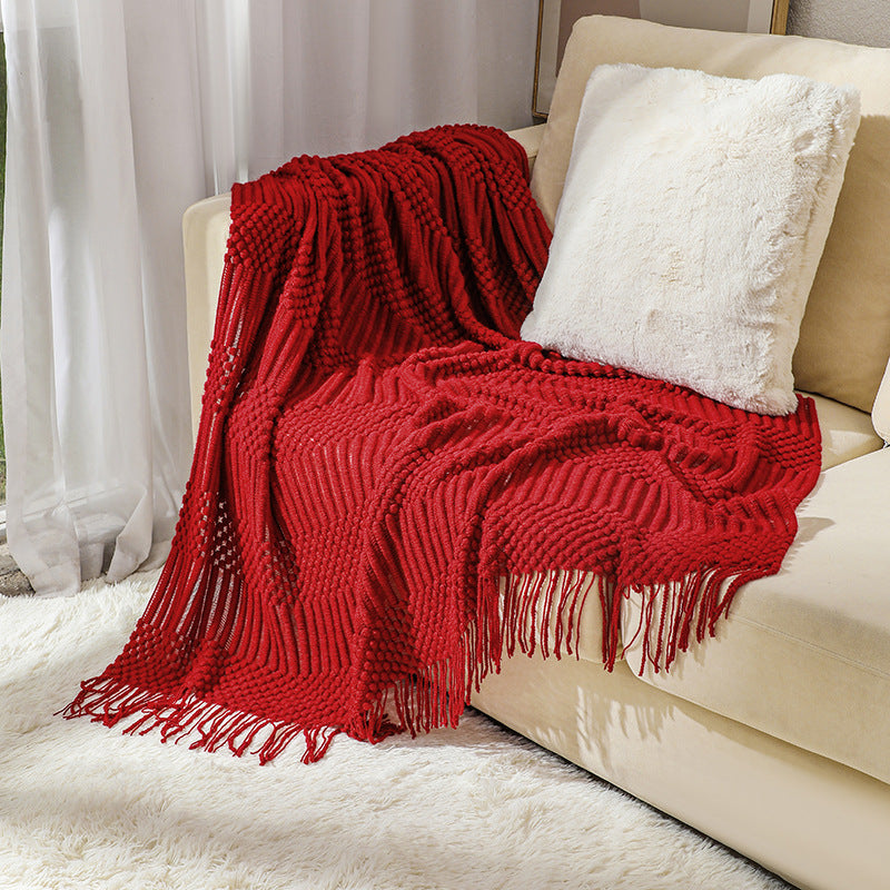 Textured Knit Scarf Kalsten